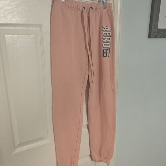 Aeropostale Light Pink Sweatpants - Picture 3 of 5